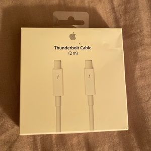 Thunderbolt cable - NEVER USED. BRAND NEW